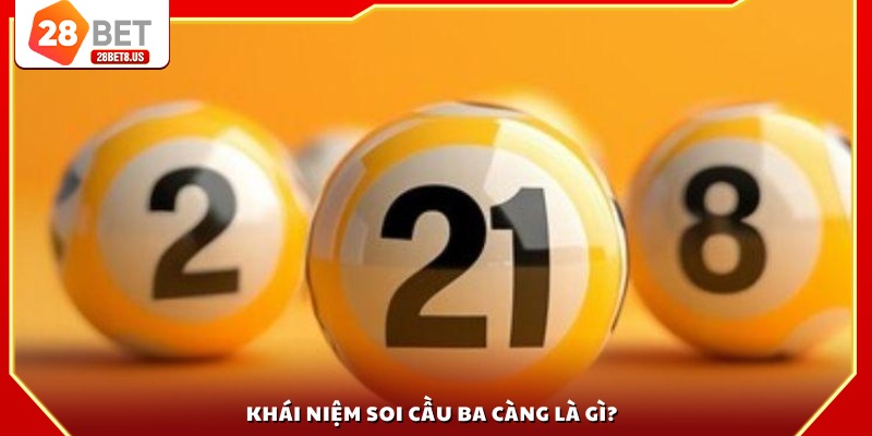 Khái niệm soi cầu ba càng là gì?