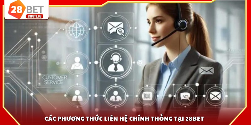 Các phương thức liên hệ chính thống tại 28BET